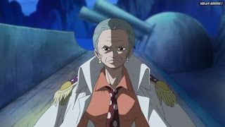 ワンピースアニメ ドレスローザ編 705話 おつる | ONE PIECE Episode 705