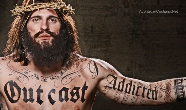 Jesús con tatuajes