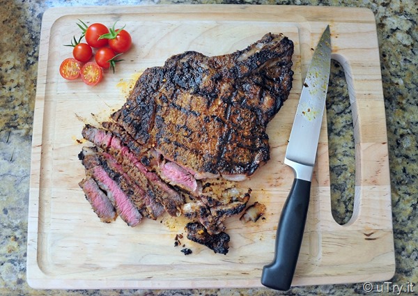 Grilled Ribeye Steaks with Vanilla Coffee Rub and a Giveaway!  http://uTry.it