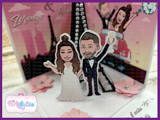 Explosion box personalizzata avatar Matrimonio