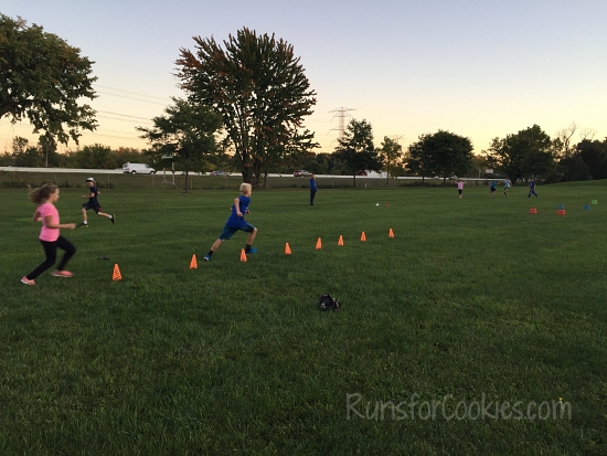 obstacle course run