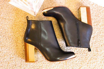 Topshop MISCHIEF Plated Heel Ankle Boots