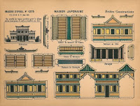 Pagoda Japanese Mansion Paper Miniature Minis