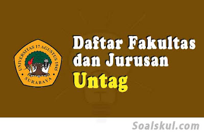 daftar fakultas jurusan untag surabaya