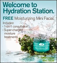 Origins Free Moisturizing Mini Facial Giveaway 2013 Malaysia Deals Offer Shopping EverydayOnSales