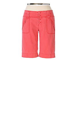 Anthropologie Ruffle Pocket Bermudas