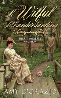 Book cover: A Wilful Misunderstanding by Amy D'Orazio