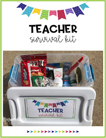 Back to School Teacher Survival Kit