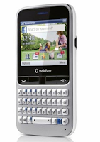 Vodafone 555 Blue, Facebook Mobile Phone