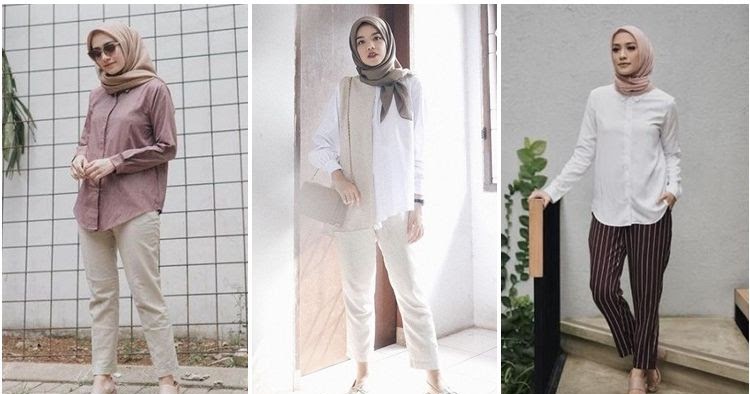 22 Pakaian Untuk Interview Kerja Berjilbab Wanita Masa Kini Hidupcu Com