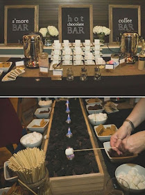 Buffet de chocolate caliente para bodas de otoño y de invierno - Foto: BuzzFeed Buffet de chocolate caliente para bodas de otoño y de invierno - Foto: BuzzFeed