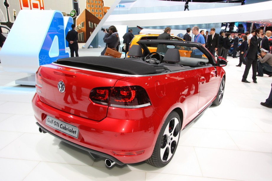 Volkswagen Golf GTI Cabriolet presented at 2012 Geneva Motor Show