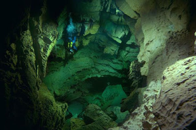 Deep Cave Diving