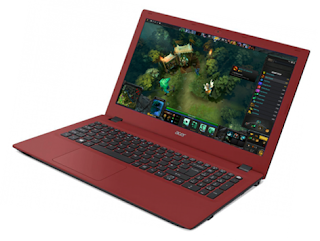 Acer Aspire E5-552G, Laptop Gaming Spek Tinggi Tampilan Elegan