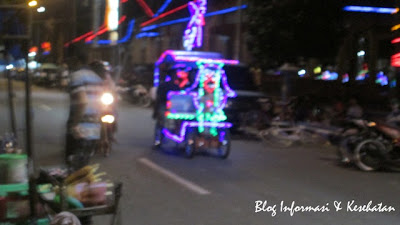 Becak cinta khas kota Bojonegoro