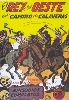 El Rey del Oeste 3. Editorial Garga, 1950. Gago