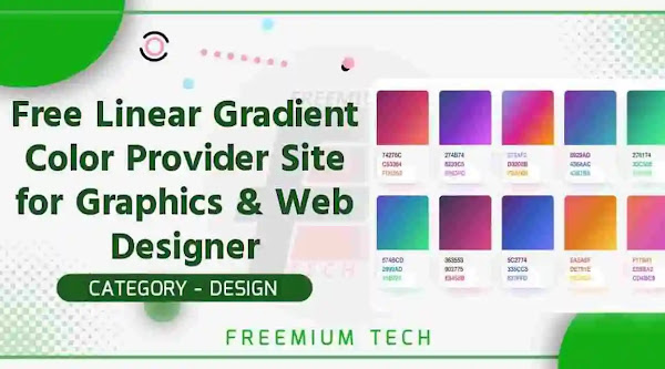 Free Linear Gradient Color Provider Site for Graphics & Web Designer