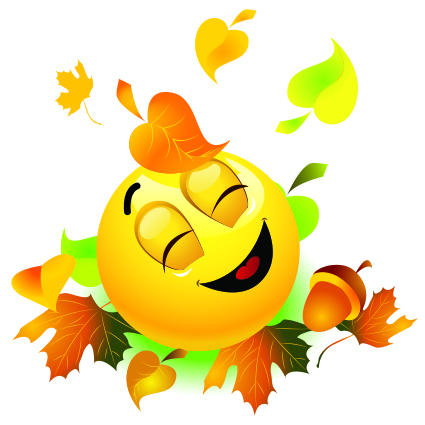 Autumn emoticon