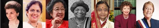 First Woman Presidents - List