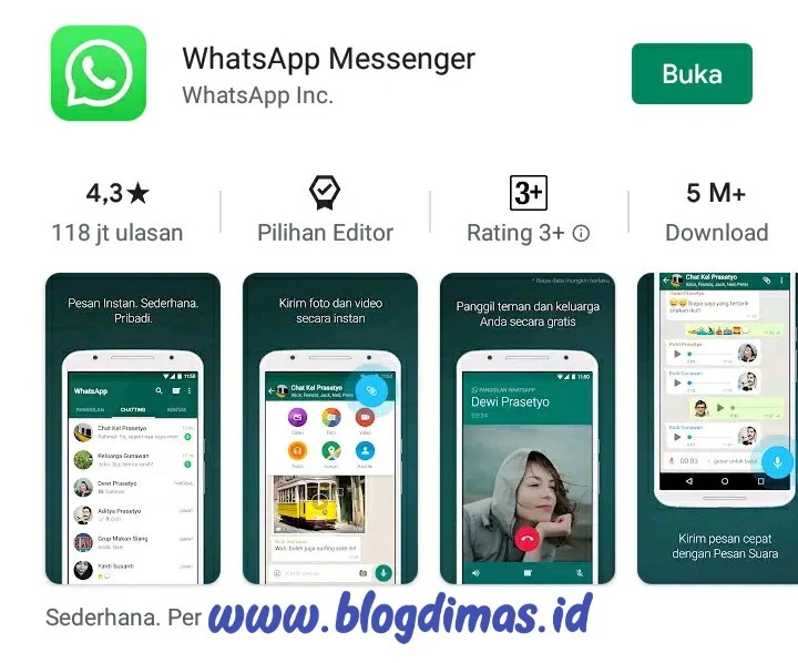 Memperbarui Whatsapp