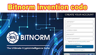 Bitnorm Invitation code Bitnorm refer code Bitnorm referral code