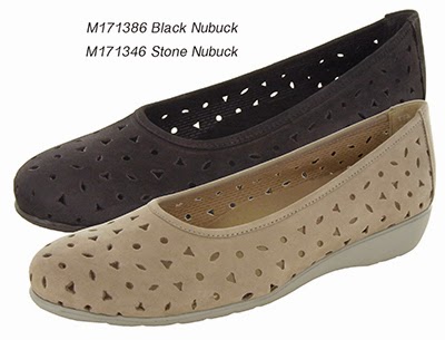 Munro Aubrey - Black and Stone Nubuck