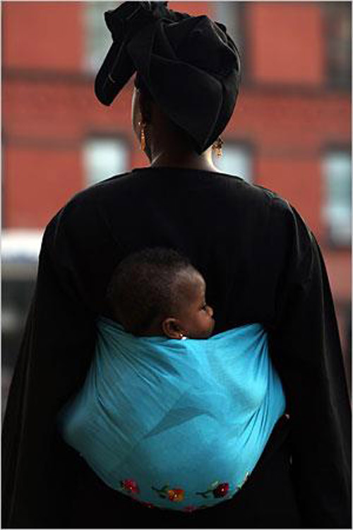 Fotos Comoventes de Mães Africanas