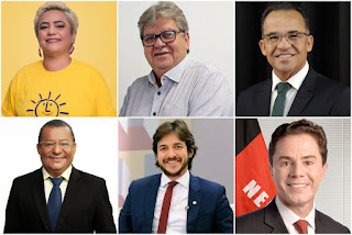 Veja perfis e planos dos concorrentes ao Governo da Paraíba definidos em convenções
