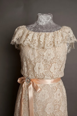 A guide to vintage lace wedding dresses, c Heavenly Vintage Brides