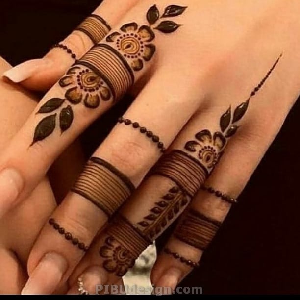 back arabic mehndi design