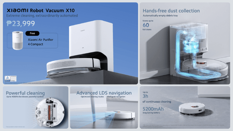 Smart cleaning revolution: Xiaomi X10, S10, S10+, & E10 launched! 