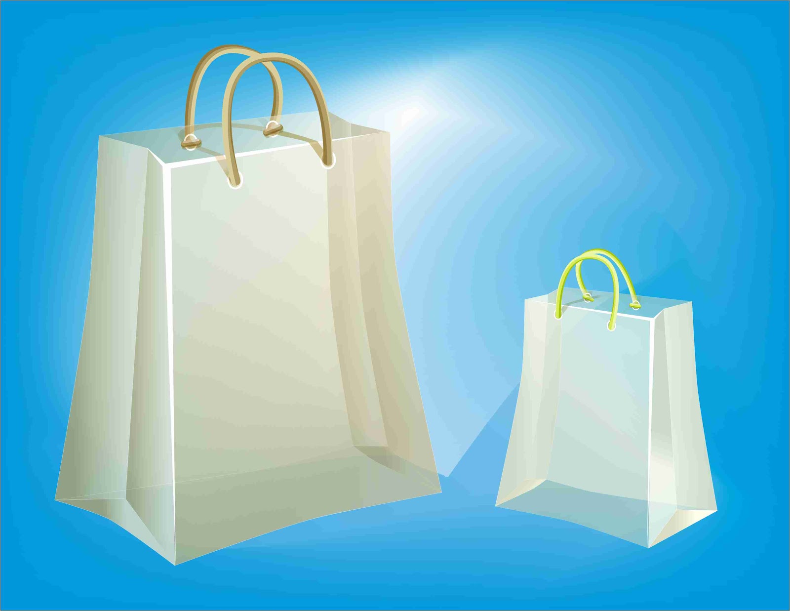 Download Transparent Paper Bag Vector Design in CDR