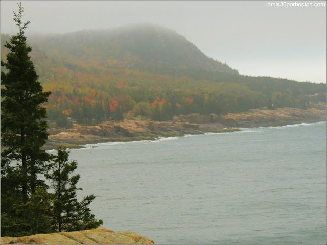 Otter Cliff en el Parque Nacional de Acadia en Maine