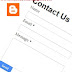 How to add the Official Contact Form to Blogger.