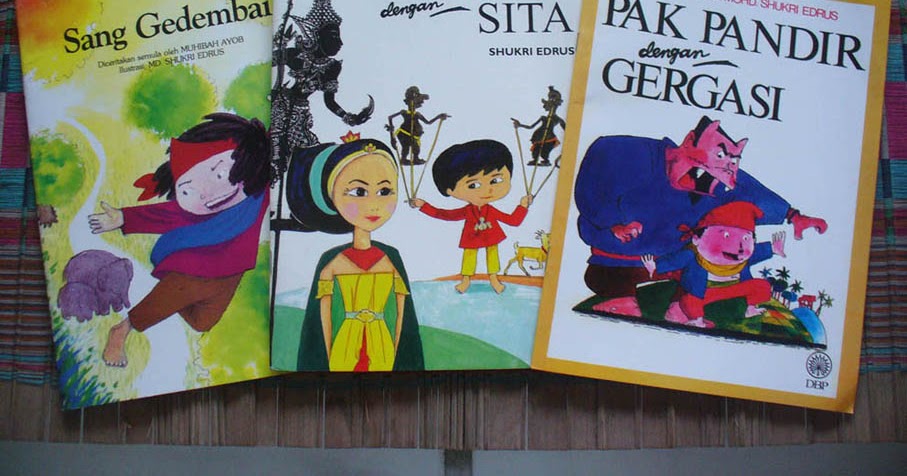 Gambarnya Aldriana: Buku Cerita dari Negeri Jiran