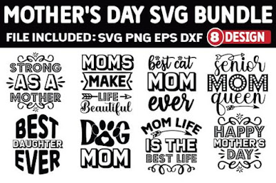 Mother's Day SVG Bundle Free - LOSTOFFER