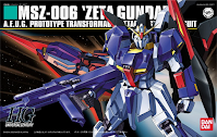 Carátula de la caja del MSZ-006 "Zeta Gundam"