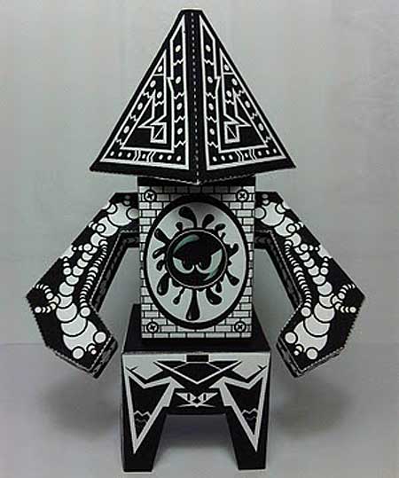 Nucleus Monstah Paper Toy