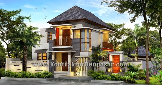  Kontraktor  Rumah  di Denpasar  Desain Rumah  Minimalis  2 