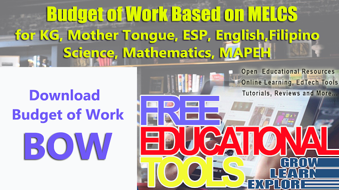 Download DepEd Budget of Work for Second Quarter Based on MELCS