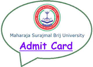 Brij University Admit Card 2024