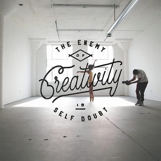 Inspirasi desain tipografi terbaik dan terbaru - Lettering Set by Noel Shiveley & Alex McDonell