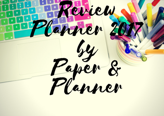 Review Planner 2017 by Paper & Planner 