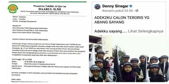 Kasus Denny Siregar "Adeku Calon Ter*ris" Belum Jelas, Bareskrim-Polda Jabar Saling Lempar