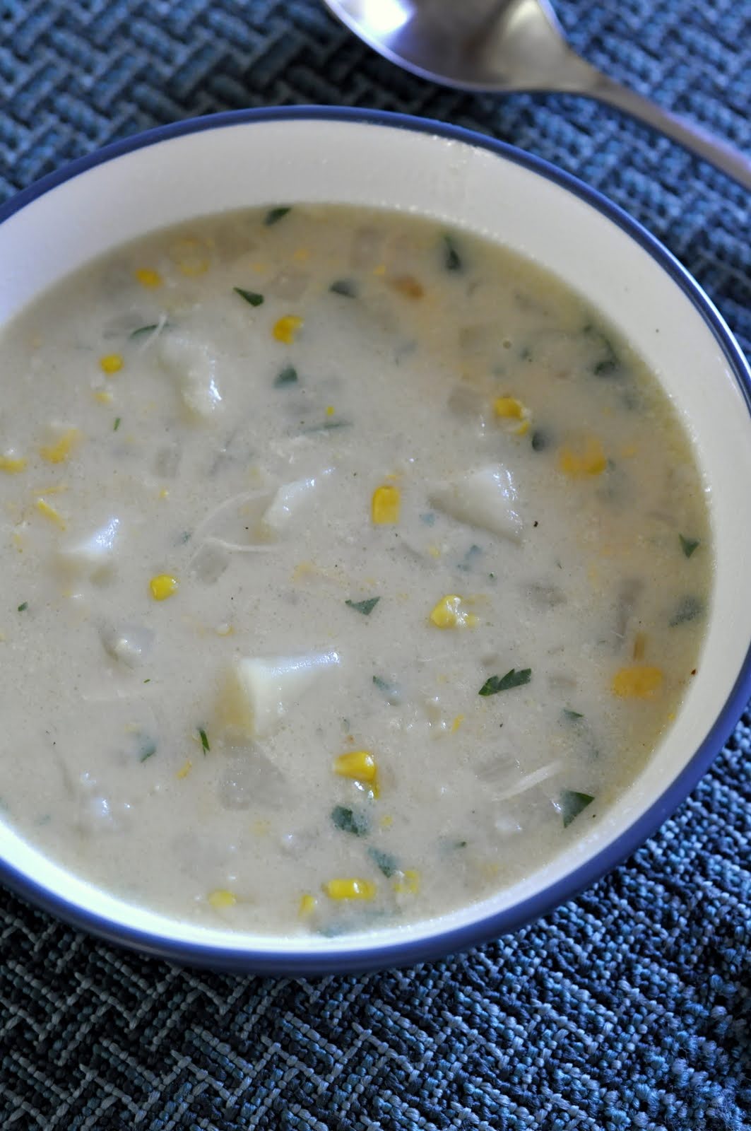 Cream-Style Corn Chowder | Recipe on Taste As You Go