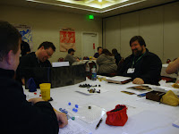 Saturday night HackMaster game at GaryCon V