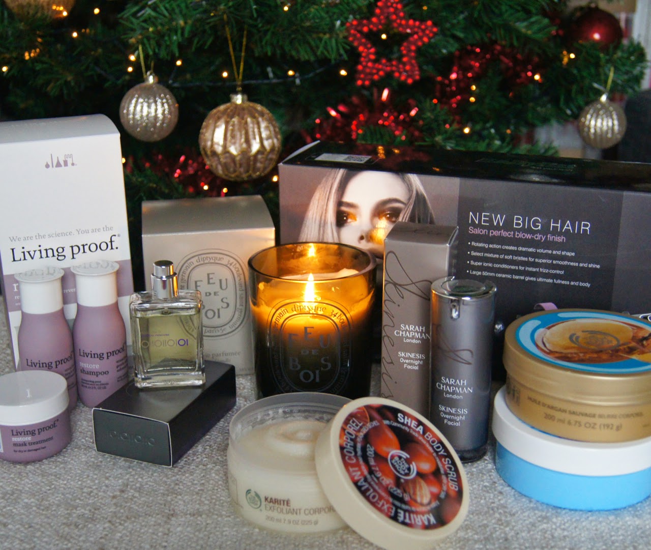 luxury beauty christmas gift guide premium makeup skincare fragrance candles haircare body care