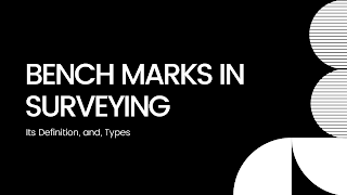 Bench Marks in Surveying