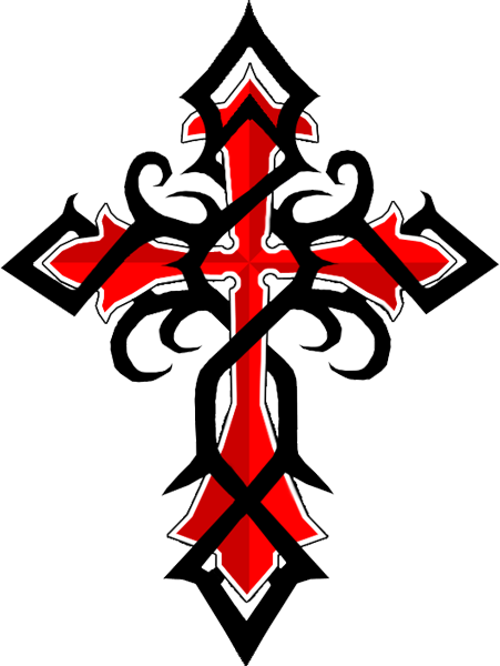 Tribal Cross Tattoo Designs