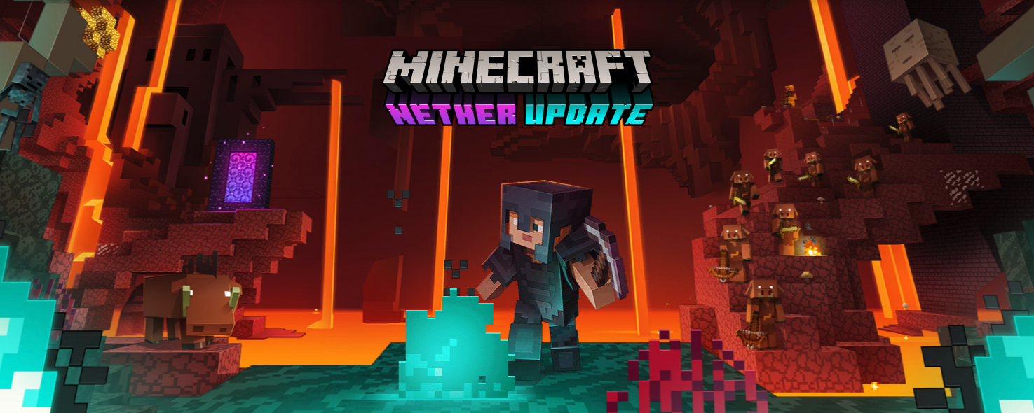 Minecraft ネザーアップデートが6 24に配信決定 統合版 Java版同日配信 シンクログ